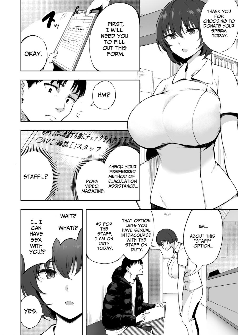 Hentai Manga Comic-Cumsqueezing Nurse Lady-Read-3